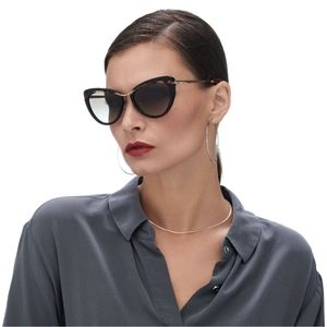 BNIB PRADA Cat Eye Havana Tortoise Sunglasses